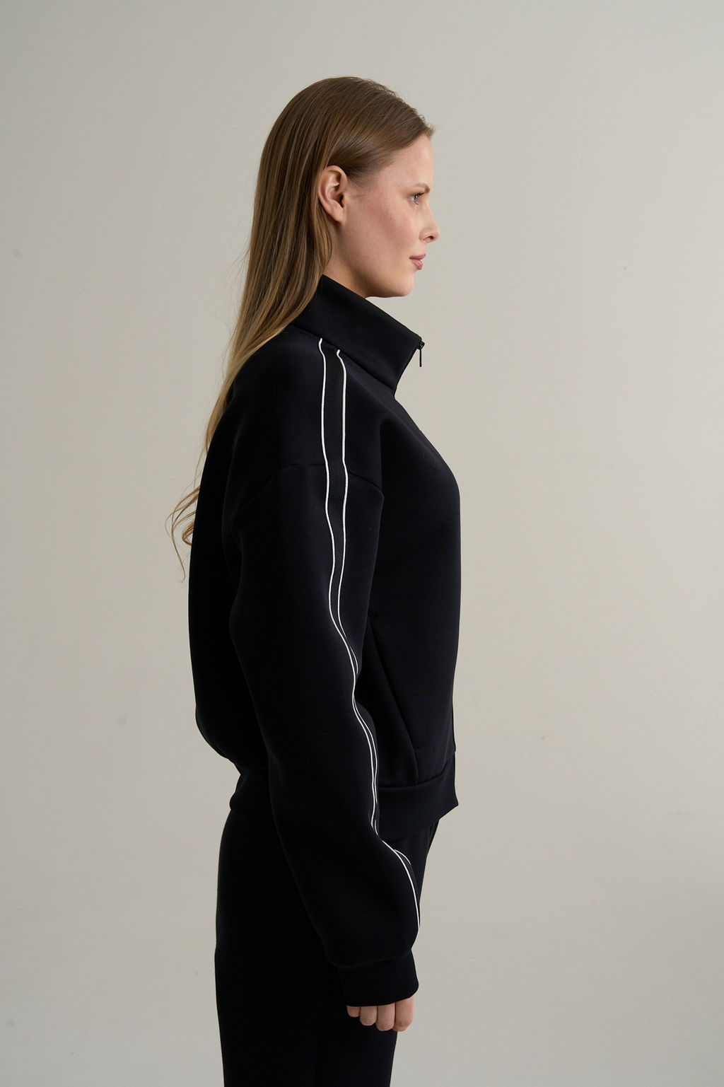Олимпийка Черный TRN ESSENTIAL Knit Track Top