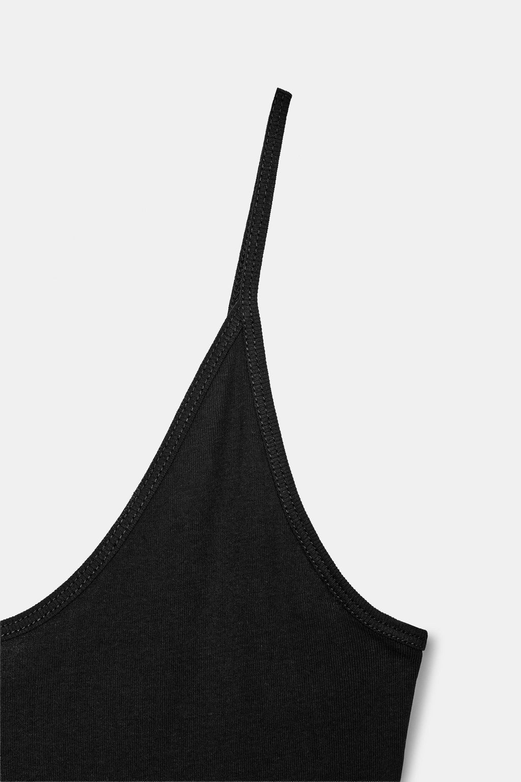 VESTIDO LARGO TIRANTES / Negro - Zara фото 7
