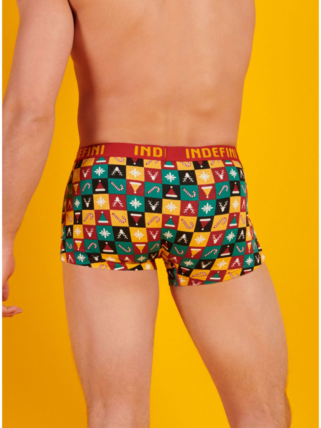 Мужские трусы боксеры Индефини (Арт. 631000-2143MGF) - Indefini фото 3