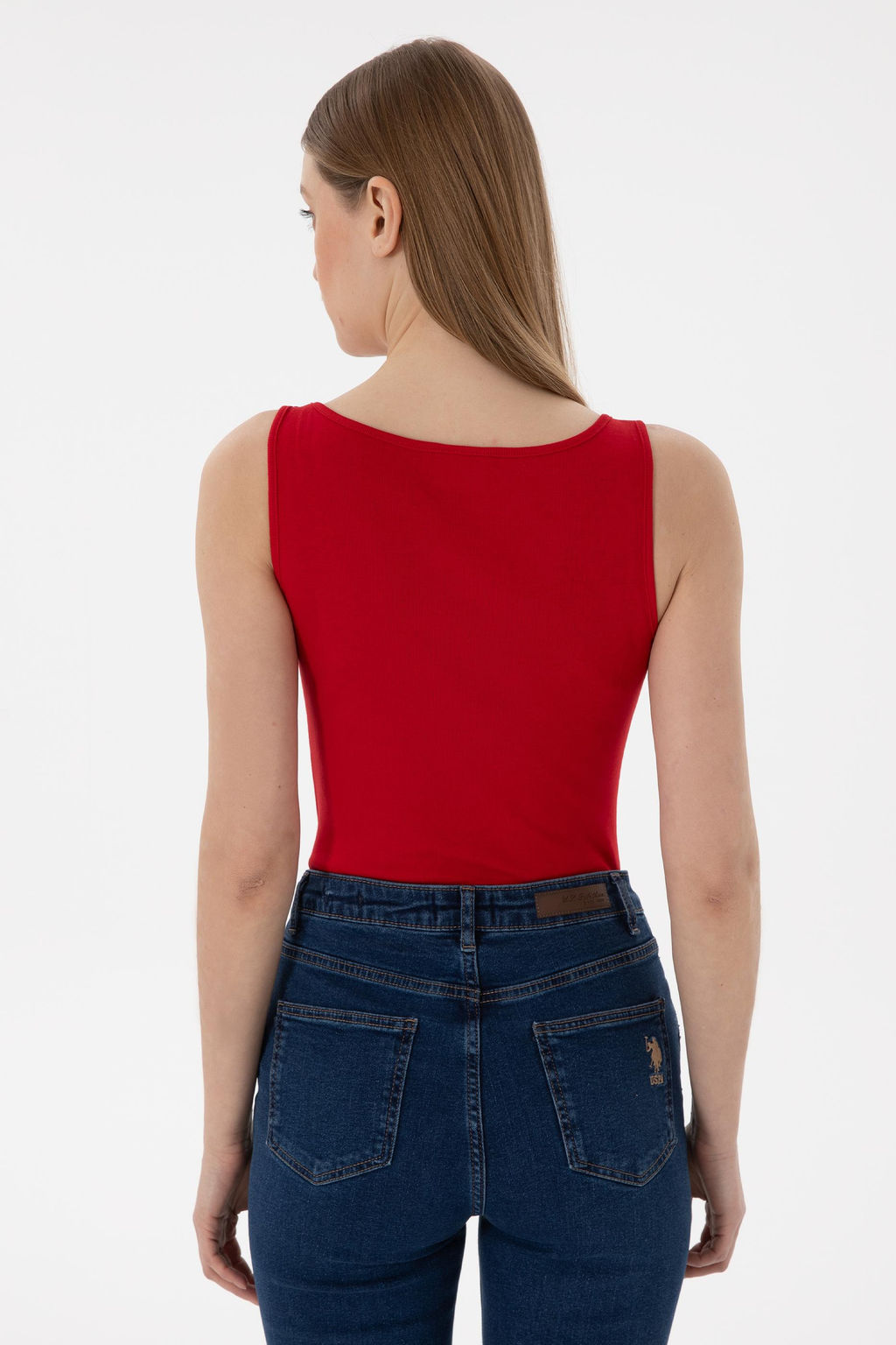 Kad_n K_rm_z_ Basic Ti__rt Sepette S_rpriz _ndirim - U.s. polo assn фото 5