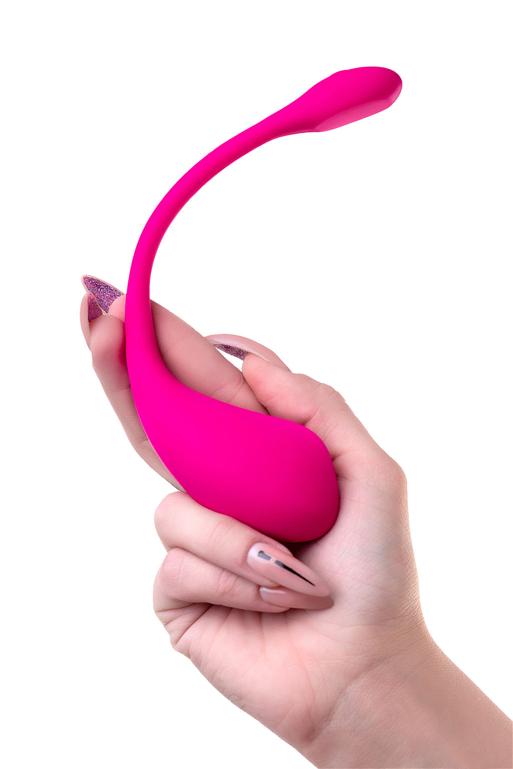 Виброяйцо LOVENSE Lush 2, силикон, розовый, 18 см