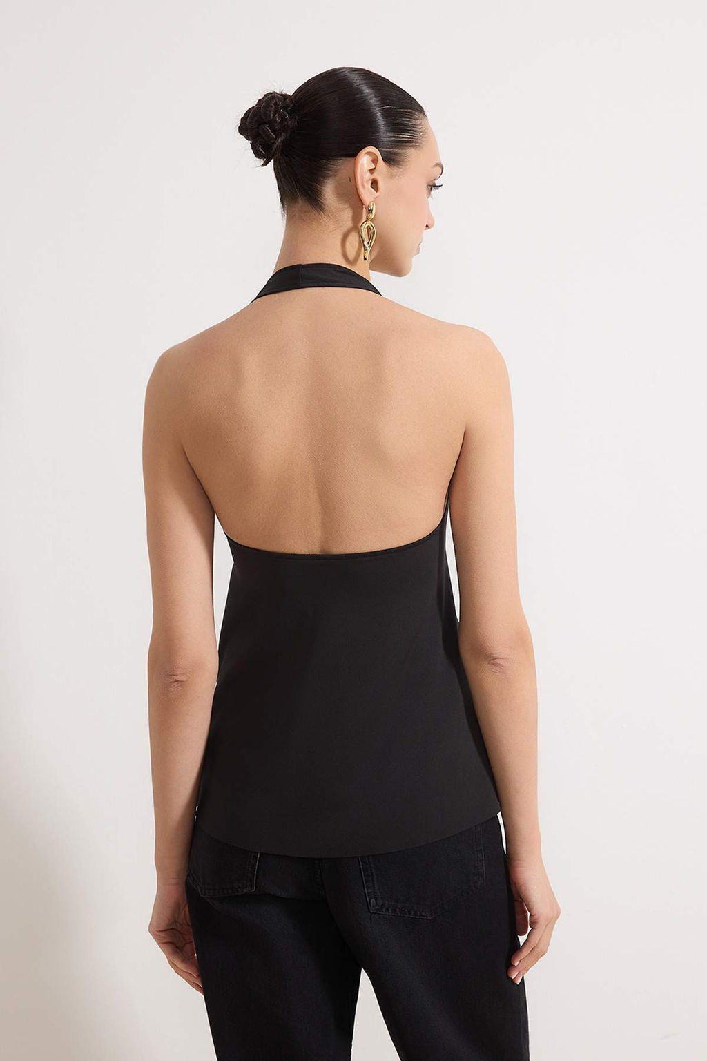 Kahverengi Akseuar Detayl? Buzgulu Party Bluz TPRAW26BZ00009 - Trendyolmilla фото 8