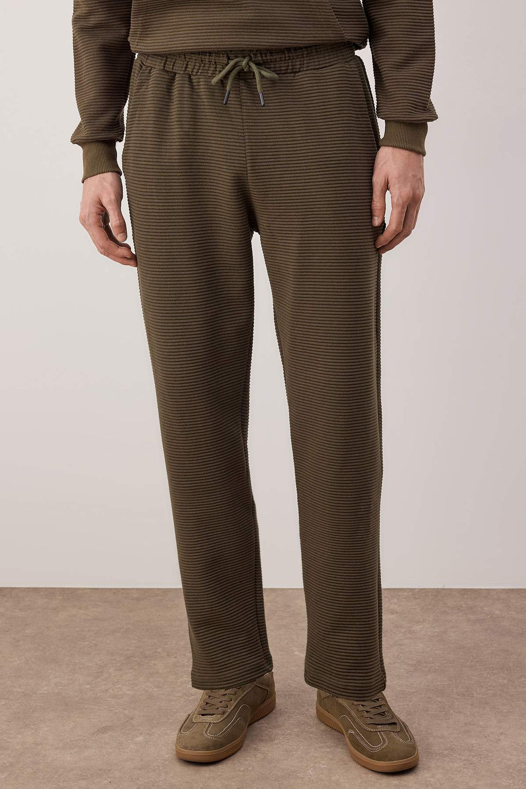 Siyah Regular/Normal Kesim Dokulu Boru Paca Esofman Alt? TMNAW26EA00017 - Trendyolmilla фото 5