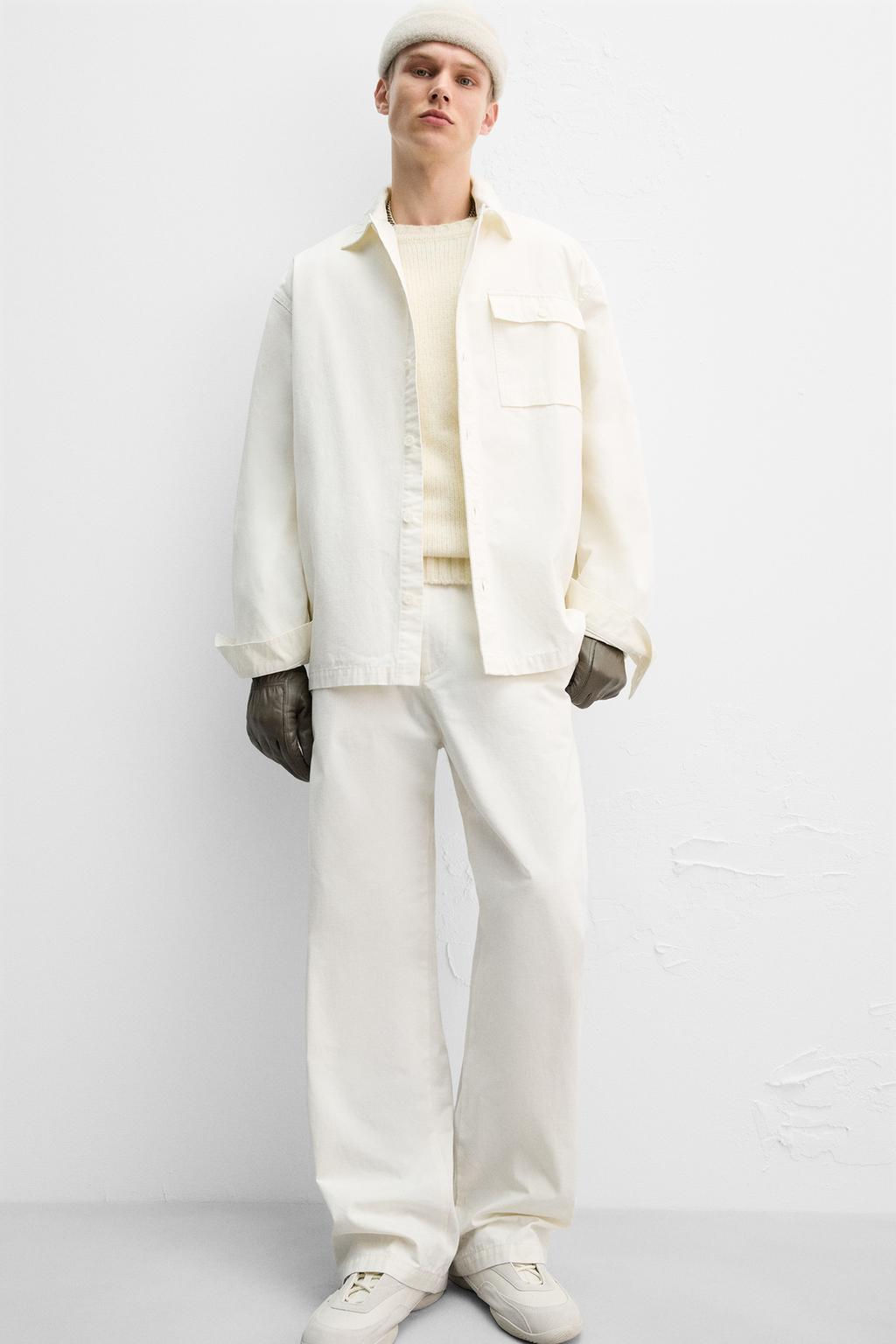 TEXTURED TROUSERS LIMITED EDITION - Zara фото 5