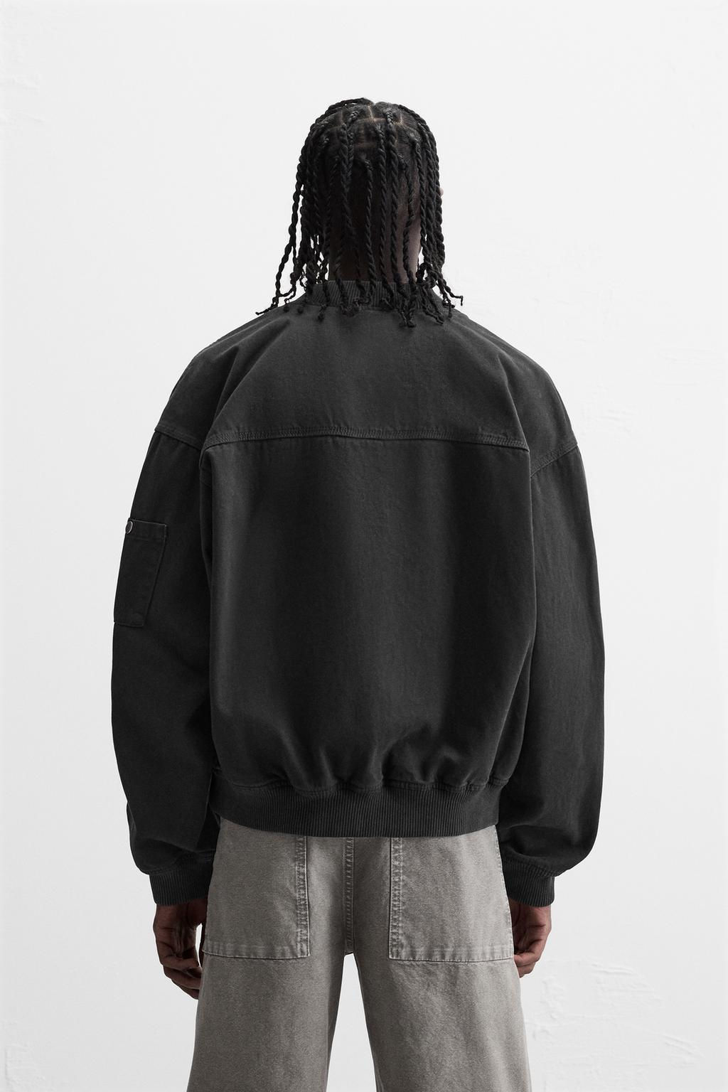 COTTON BOMBER JACKET - Zara фото 11