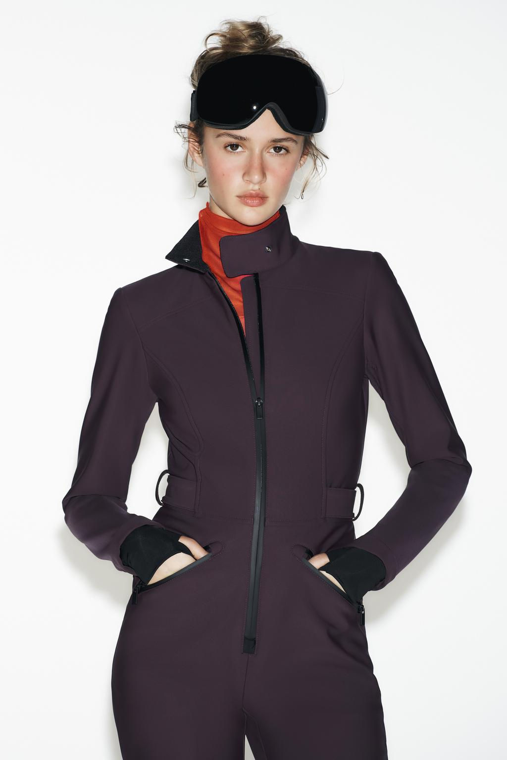 WATER-RESISTANT WINDPROOF RECCO® TECHNOLOGY SKI COLLECTION JUMPSUIT, CHARACTERISTICS - Zara фото 2