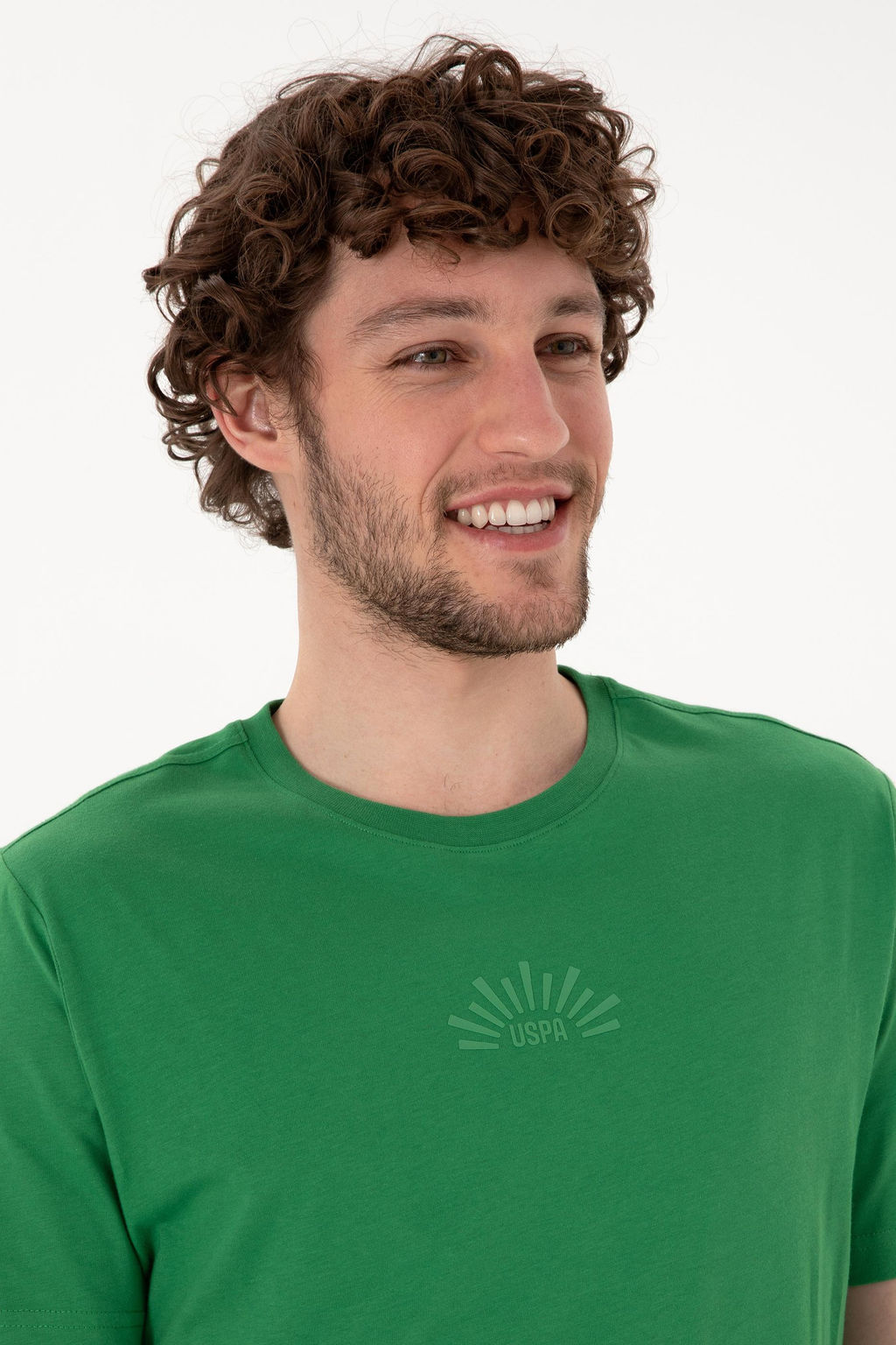 Erkek Regular Fit Bisiklet Yaka Ye_il Ti__rt Sepette S_rpriz _ndirim - U.s. polo assn фото 2