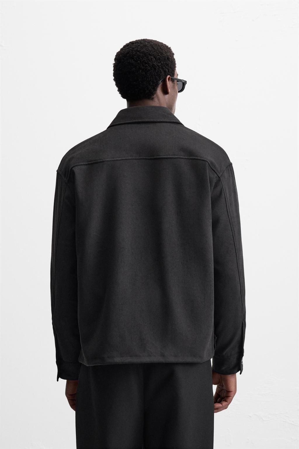 OVERSHIRT WITH POCKETS - Zara фото 3