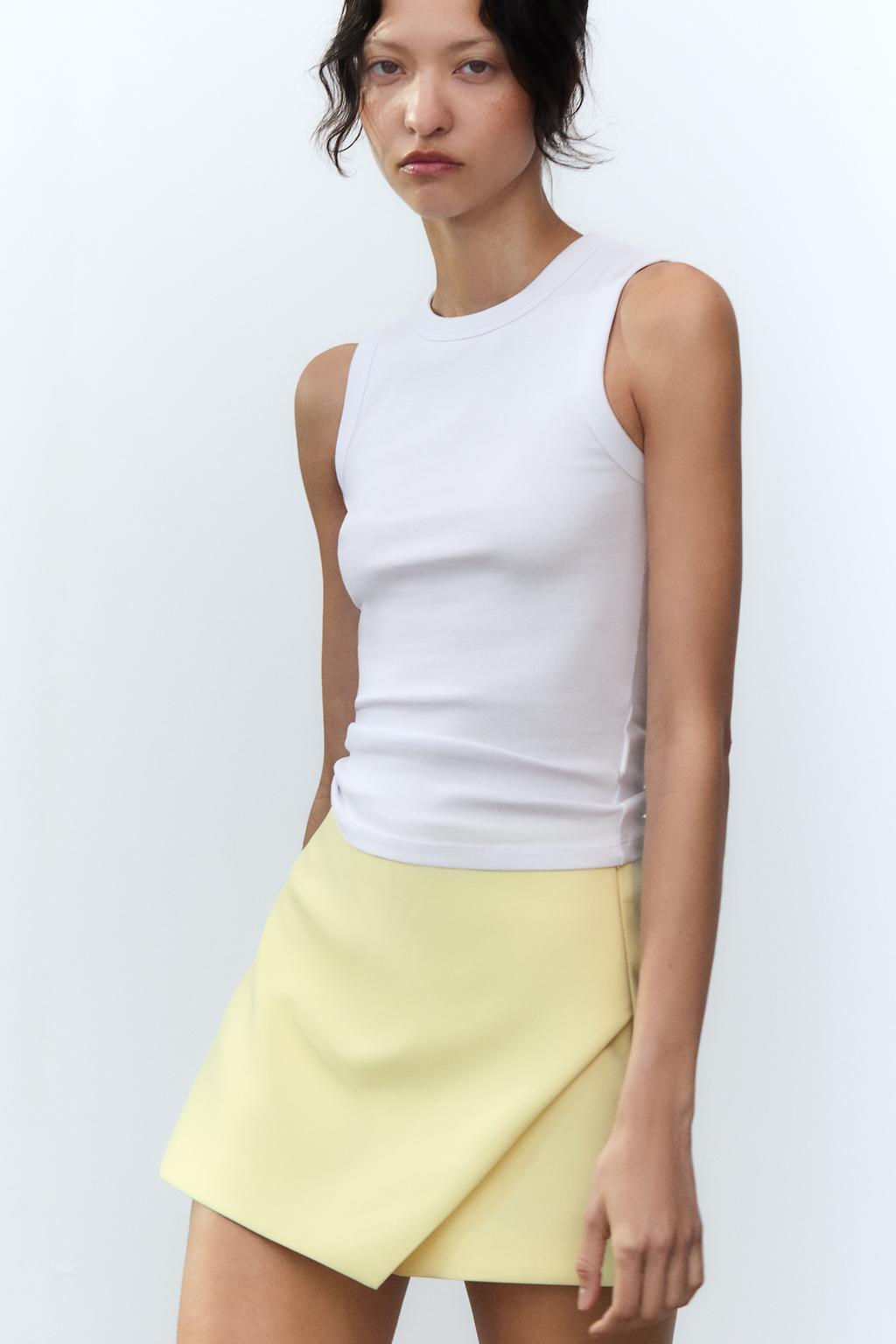 ASYMMETRIC SKORT - Zara фото 33