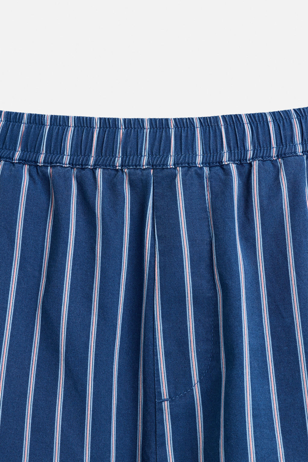 STRIPED RELAXED FIT TROUSERS - Zara фото 9