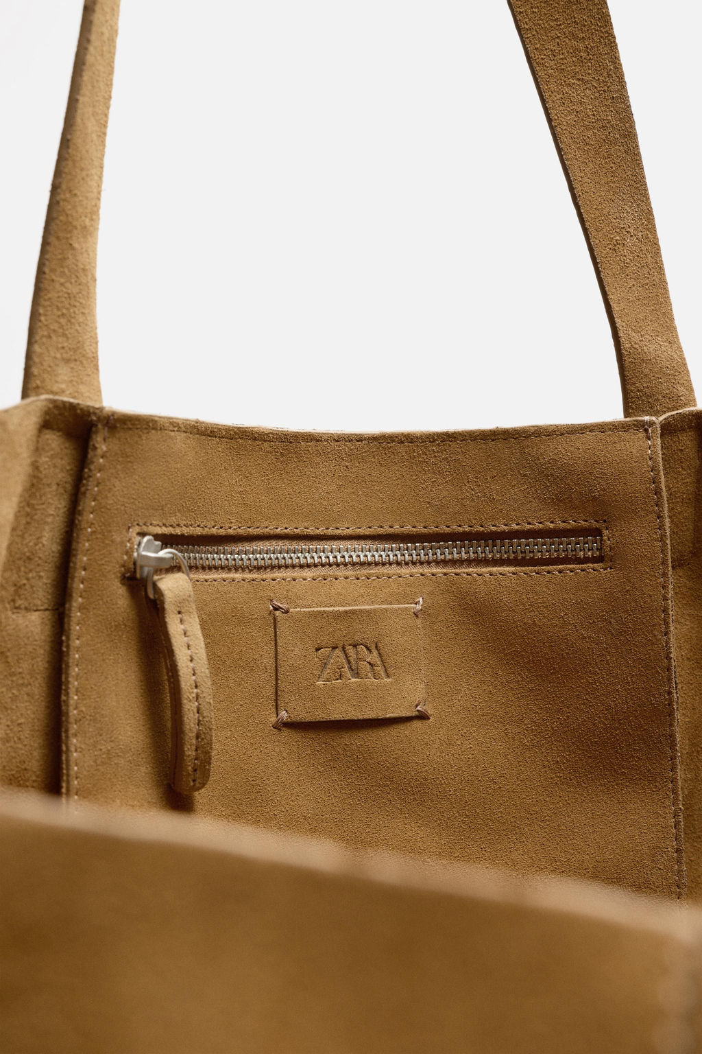 LEATHER TOTE BAG - Zara фото 6