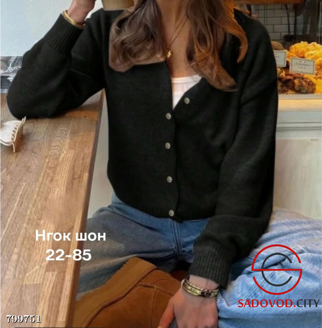 кофта женская на пуговицах - Bruno фото 2