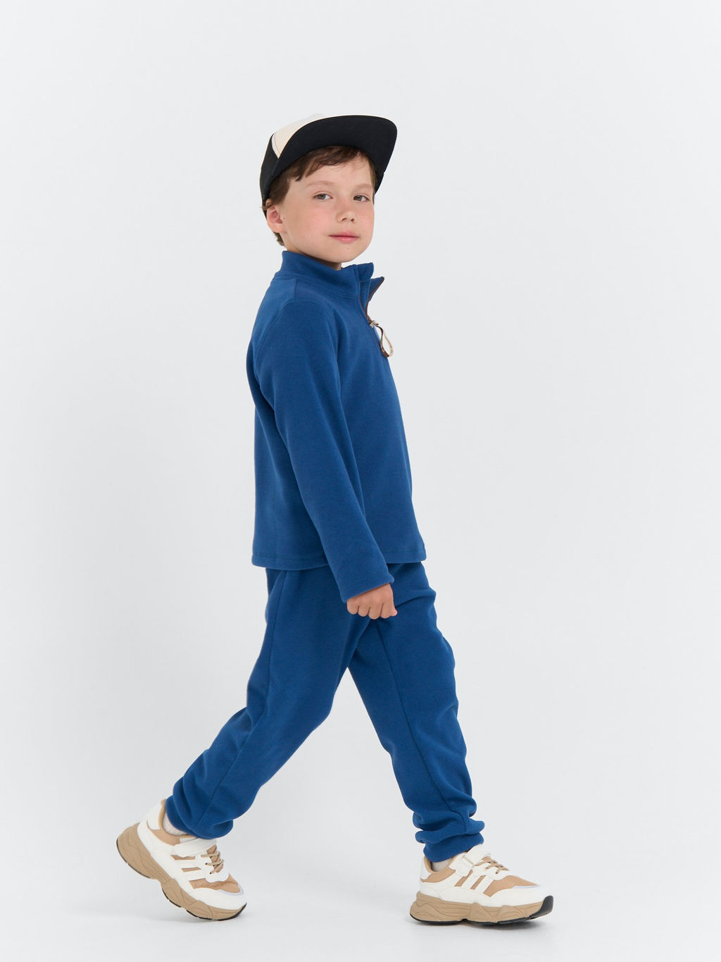 Джоггеры флисовые Деним - Bungly фото 5