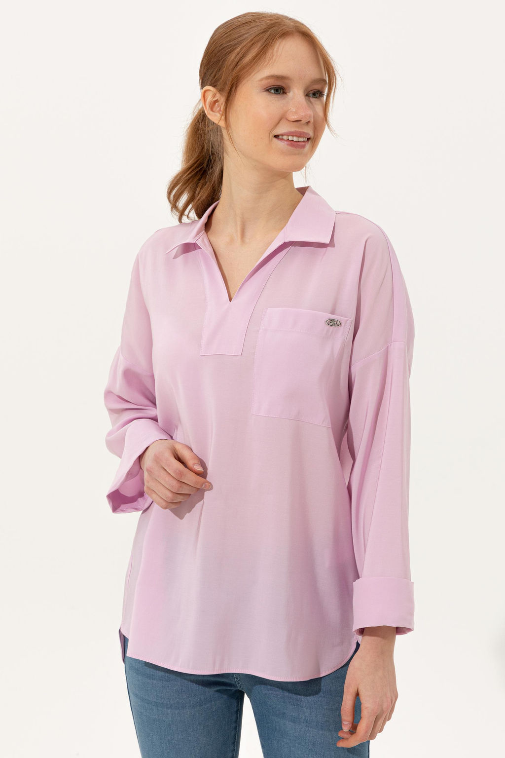 Женская рубашка Magnolia с длинным рукавом - U.s. polo assn фото 7