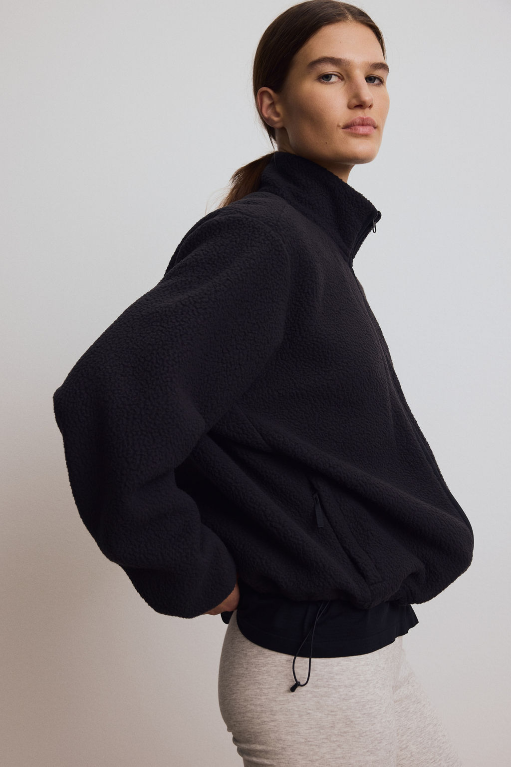 Chaqueta de deporte en borreguito - H&m фото 7