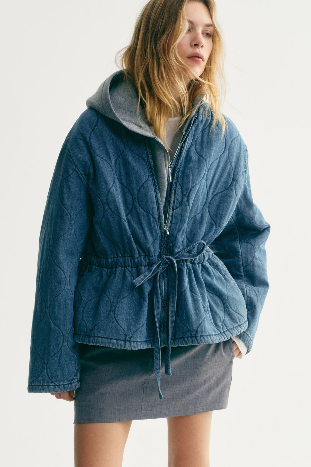 Chaqueta denim acolchada - H&m фото 3