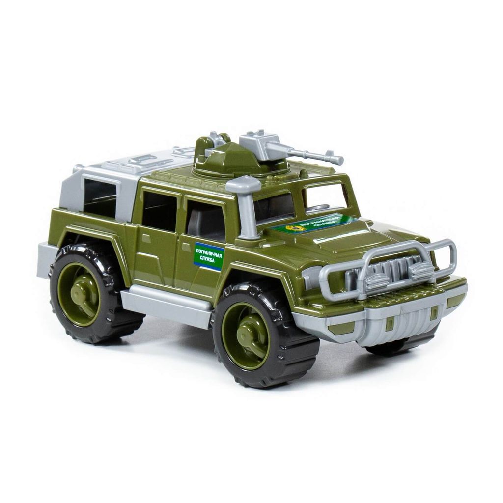Автомобиль-джип пограничный Разведчик с 1-м пулемётом (РФ) - Полесье фото 5