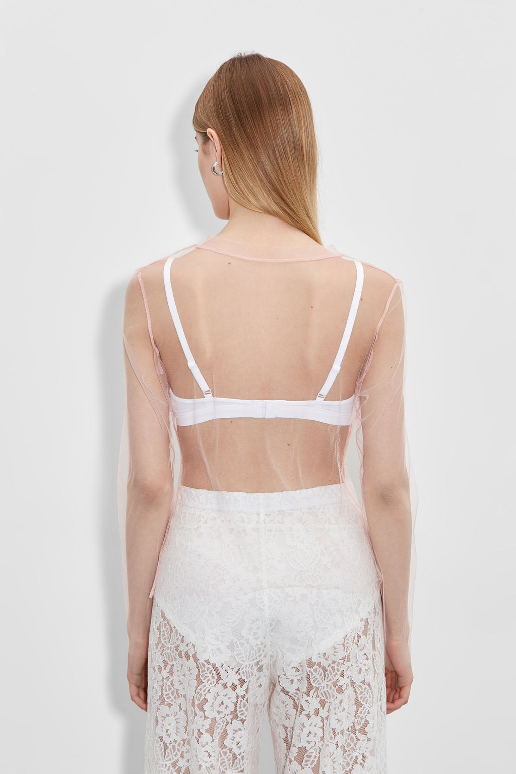 Лонгслив из сетки - Mollis фото 4