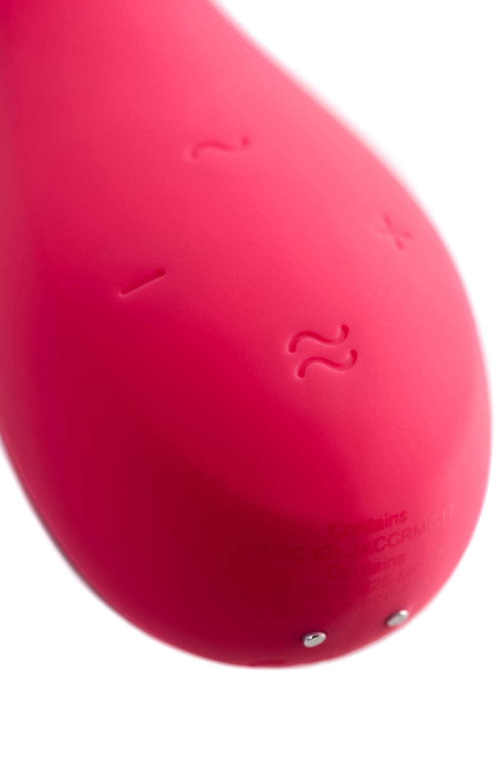 Нереалистичный вибратор Satisfyer Mono Flex, силикон, красный, 20,4 см.