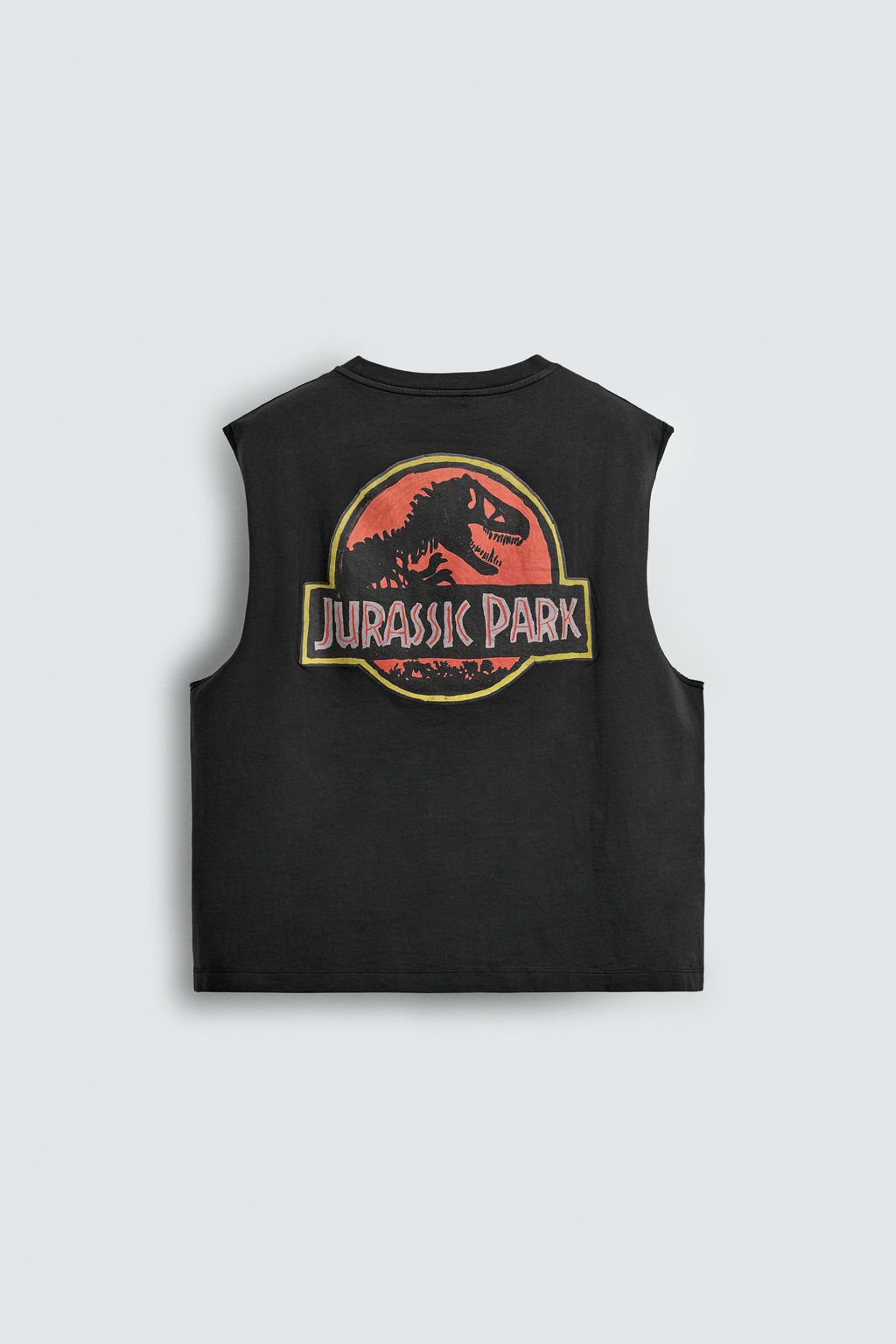 CAMISETA ILUSTRACI?N JURASSIC PARK UCS LLC AND AMBLIN  X DYLAN?S T-SHIRT CLUB X ZARA / Antracita oscuro  фото 8