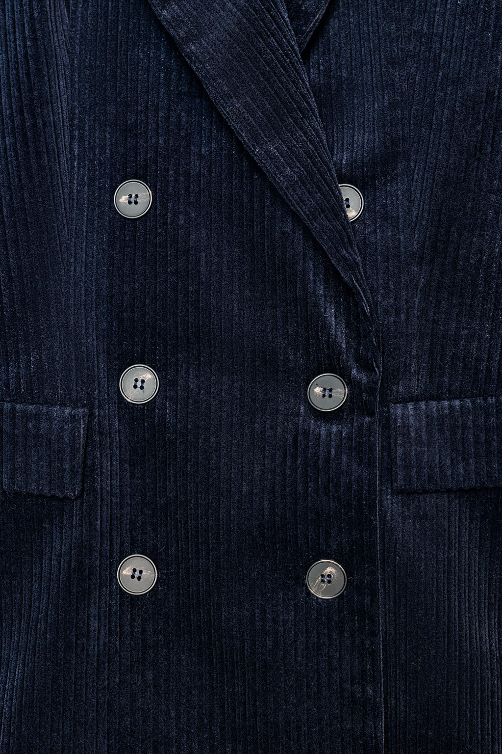 CORDUROY BLAZER WITH SHOULDER PADS - Zara фото 18