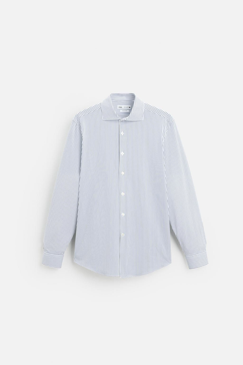 TEXTURED STRETCH SHIRT - Zara фото 14