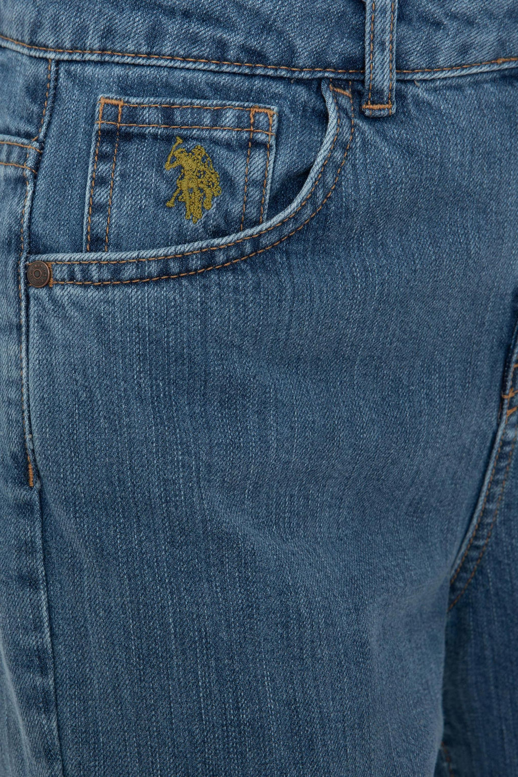 Женские синие джинсовые брюки - U.s. polo assn фото 10