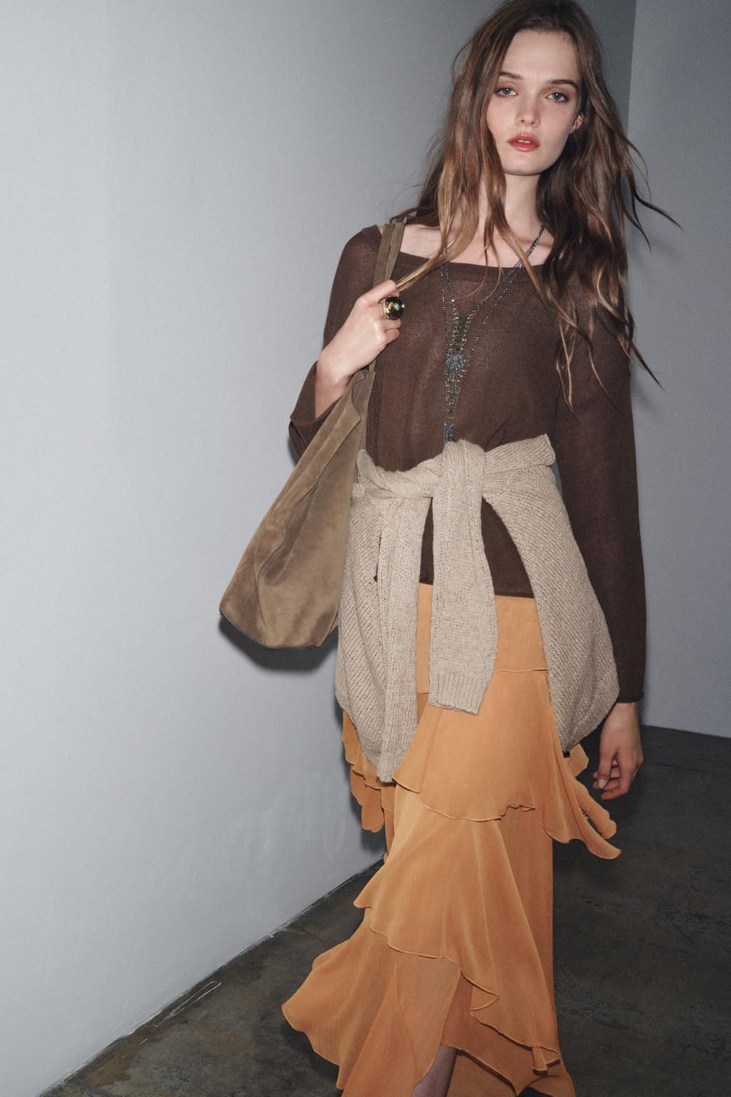 RUSTIC KNIT SWEATER - Zara фото 2