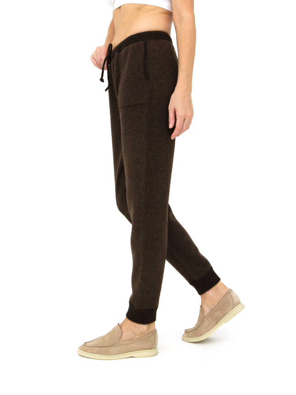 Брюки из пуха яка женские 10025a