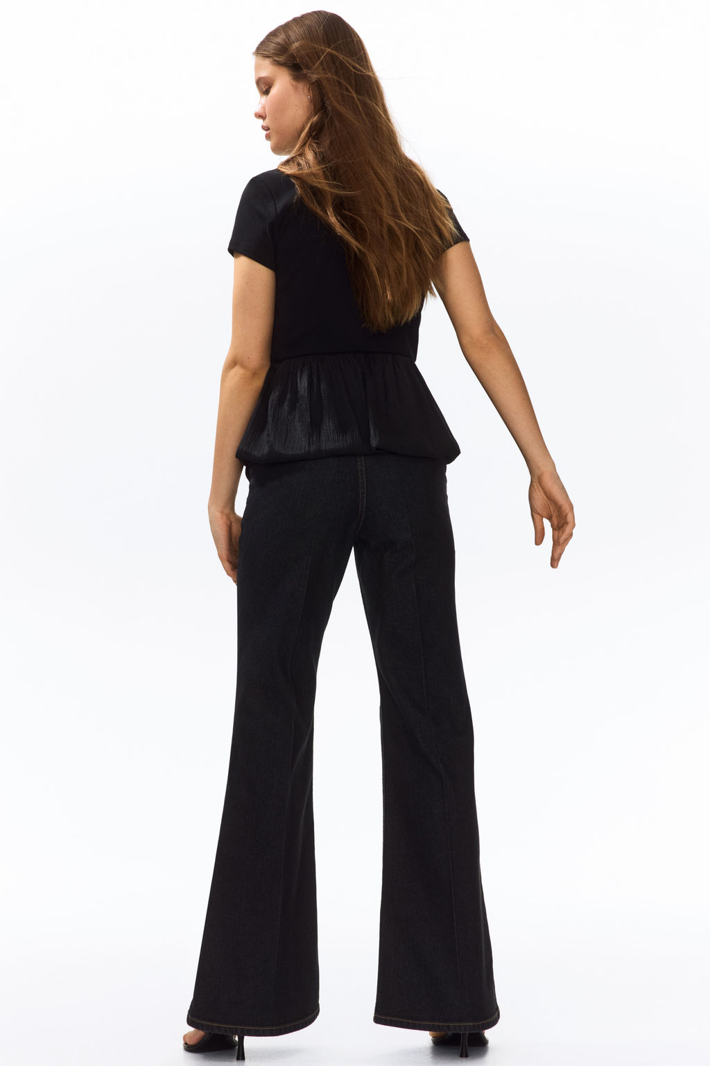 Bootcut High Waist Jeans - H&m фото 5