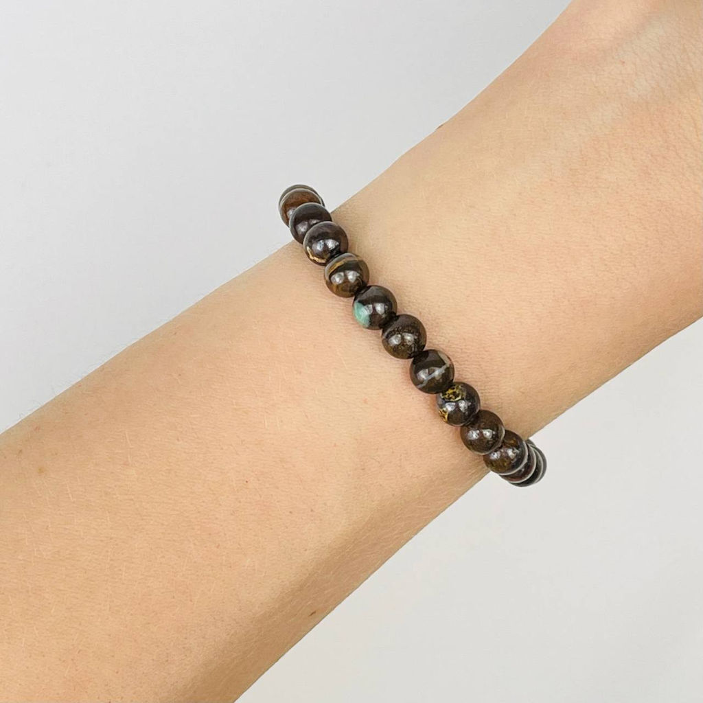 Браслет из древесного Опала 17 см