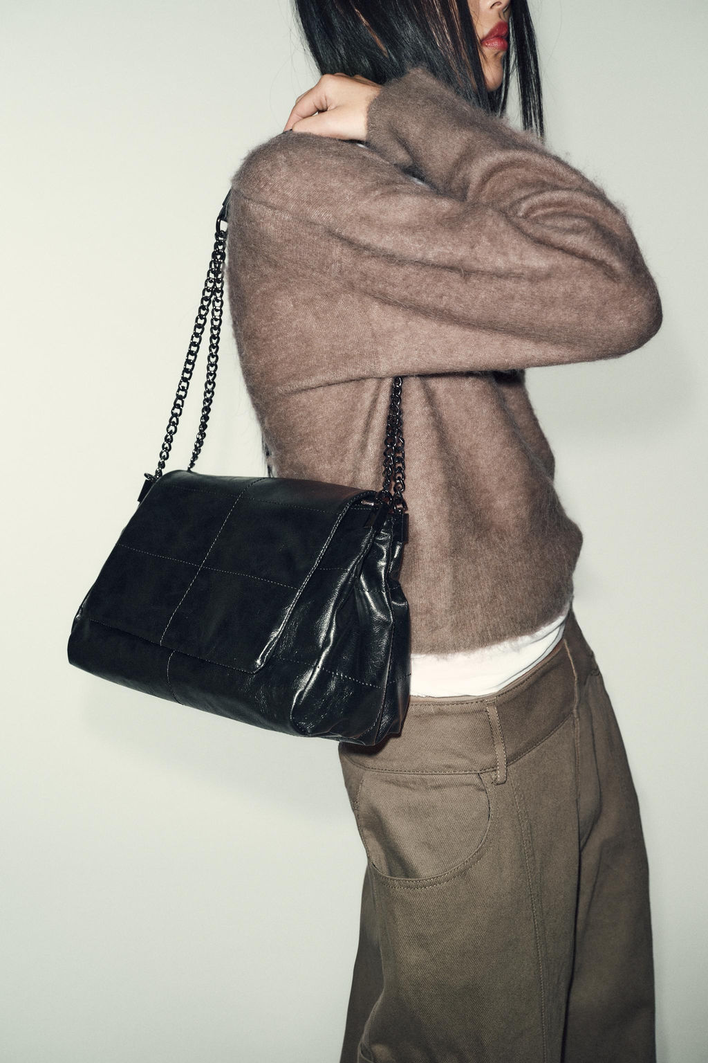 ROCK FLAP SHOULDER BAG - Zara фото 23