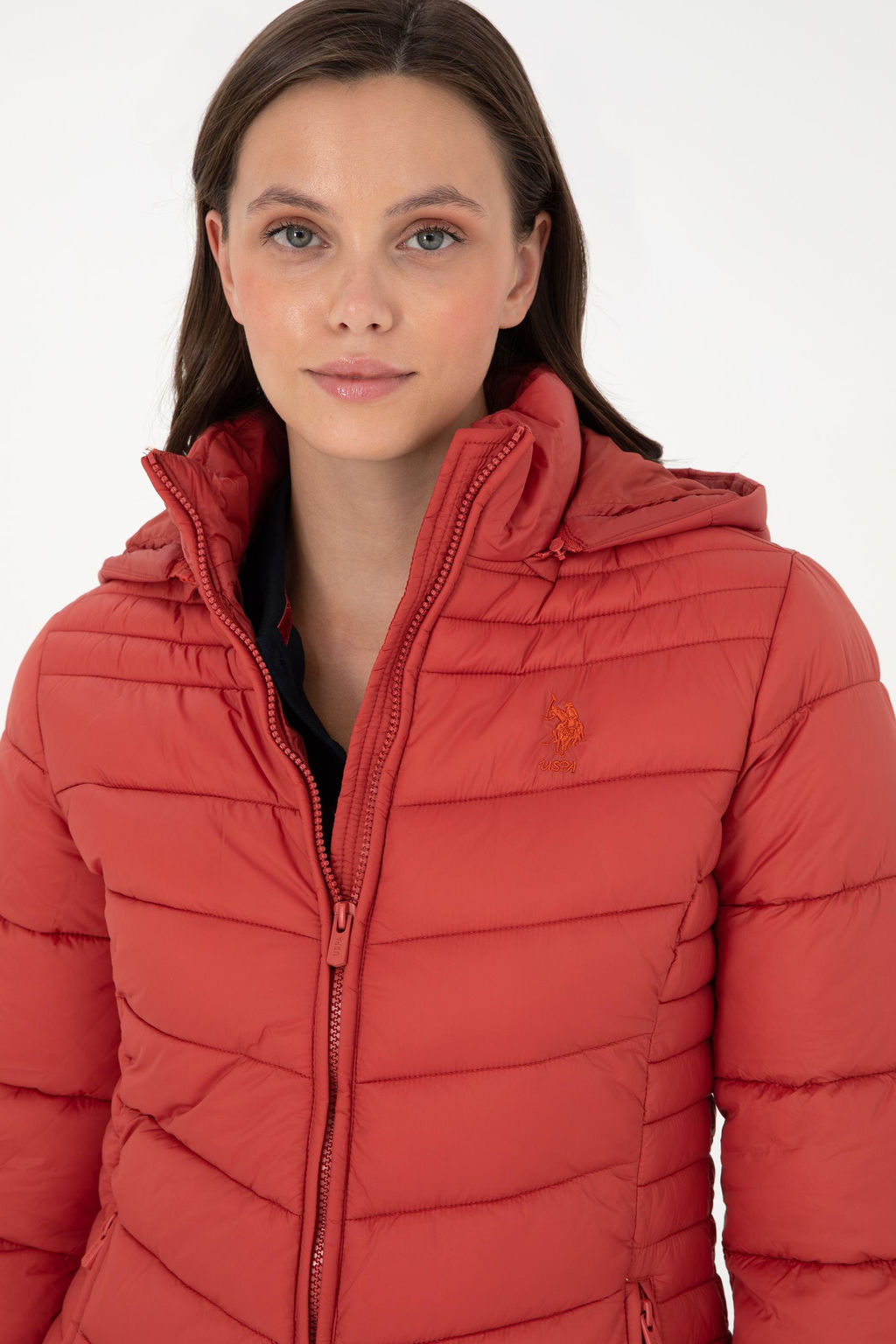 Женское плиточное пальто Неожиданная скидка в корзине - U.s. polo assn фото 2