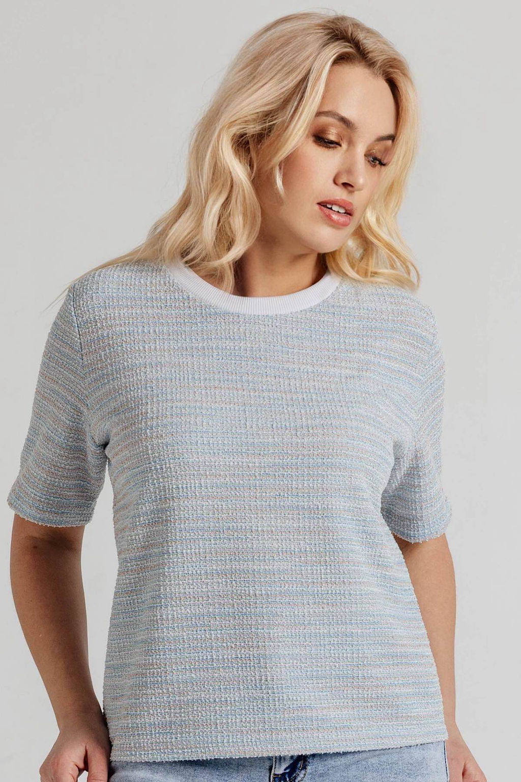 Блузка женская 4520/02/Голубой