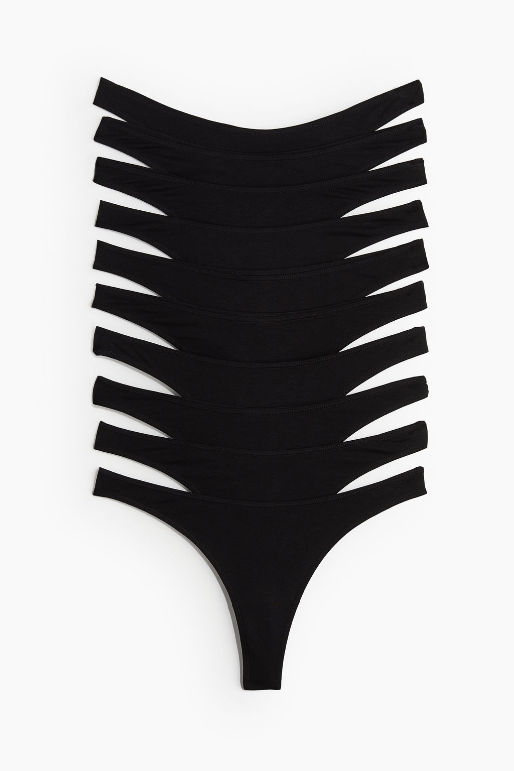 Pack de 10 bragas thong de algod?n - H&m фото 6