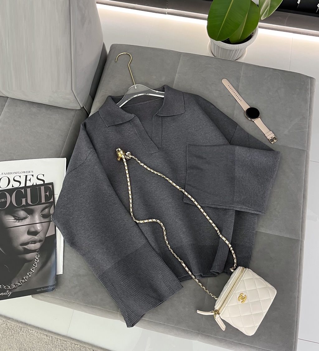 Свитер-поло