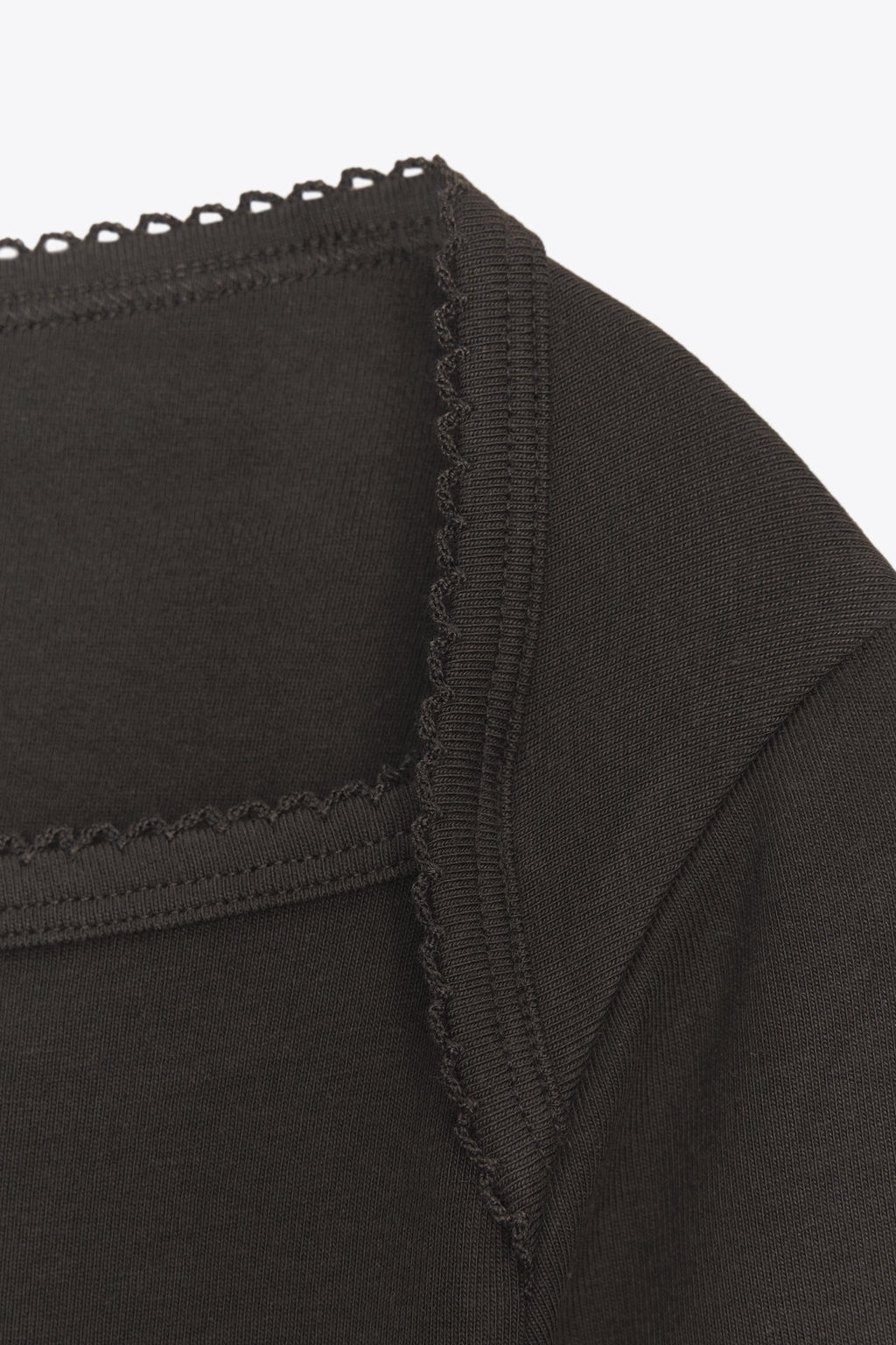 COTTON MODAL T-SHIRT - Zara фото 7