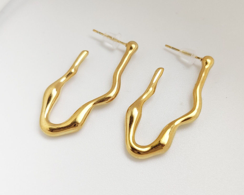 Серьги из стали