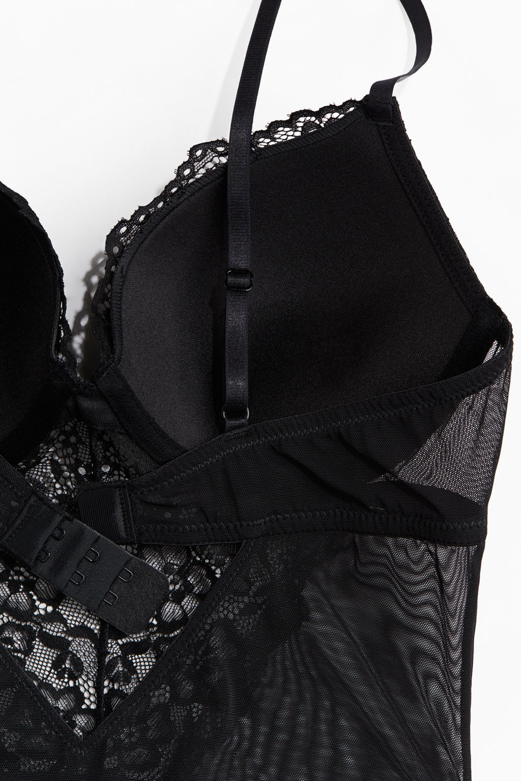 Body tanga de encaje con push-up - H&m фото 10