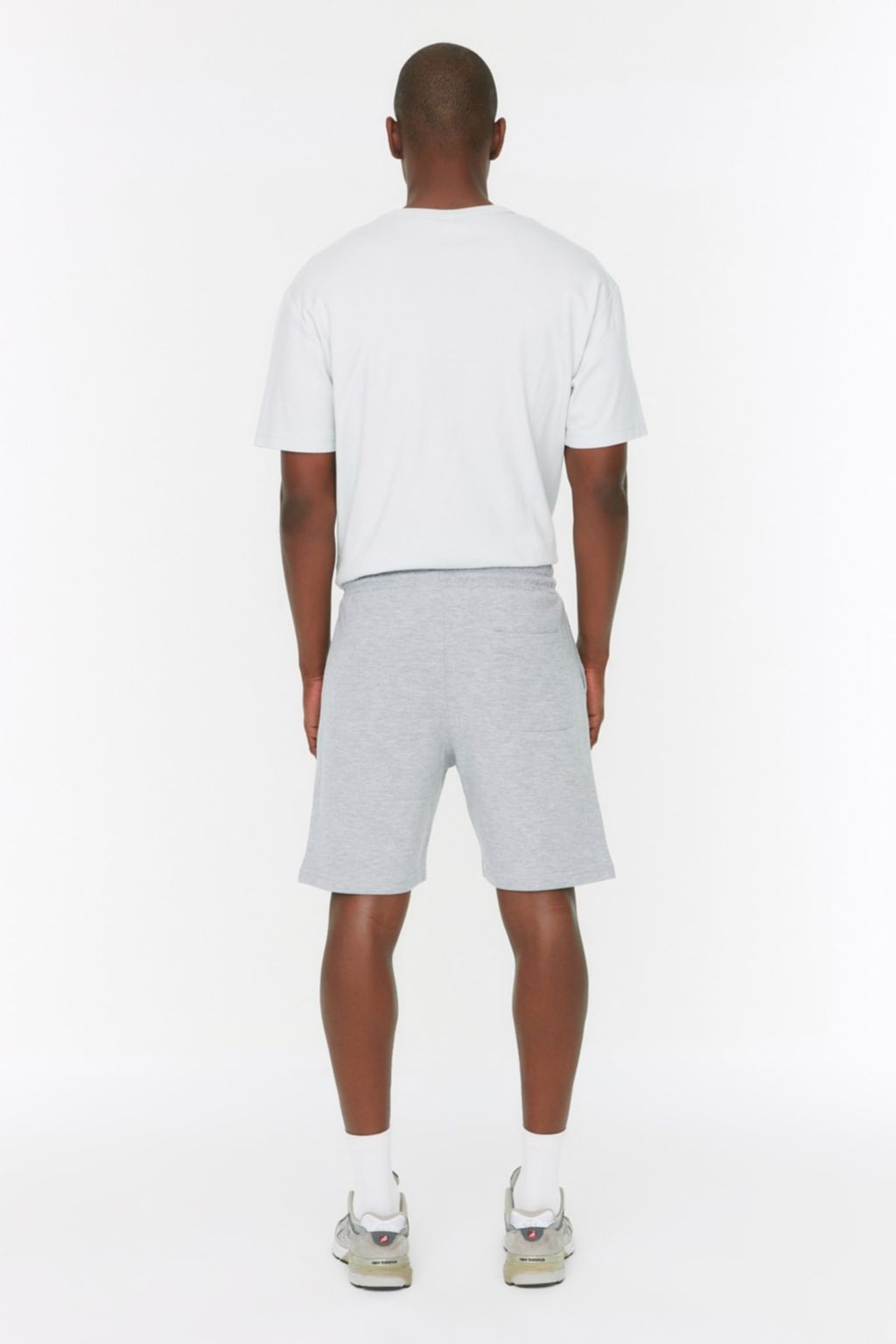 Gri Regular/Normal Kesim Basic Sort & Bermuda TMNSS20SR0169