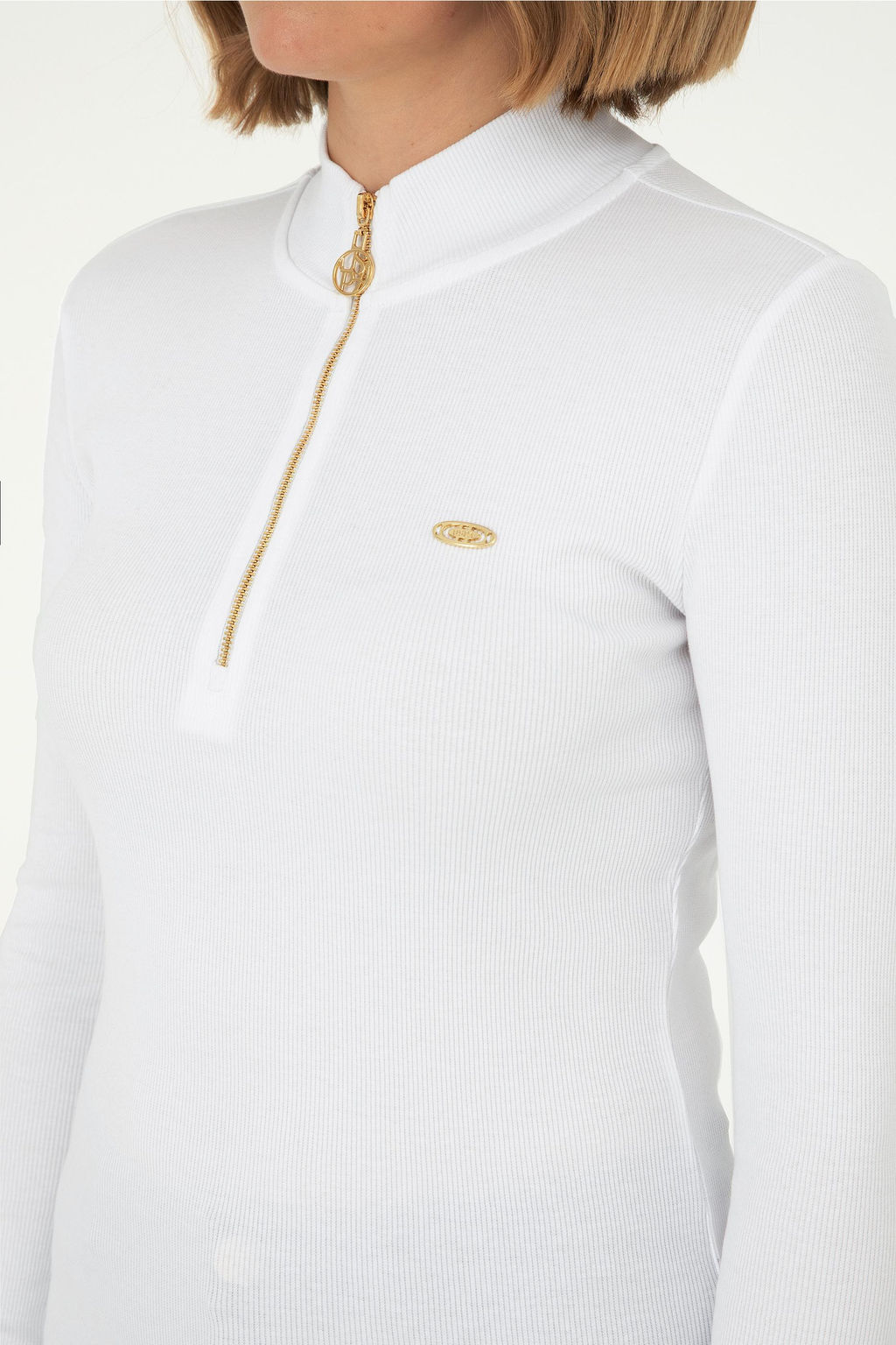 Женский белый свитшот Неожиданная скидка в корзине - U.s. polo assn фото 7