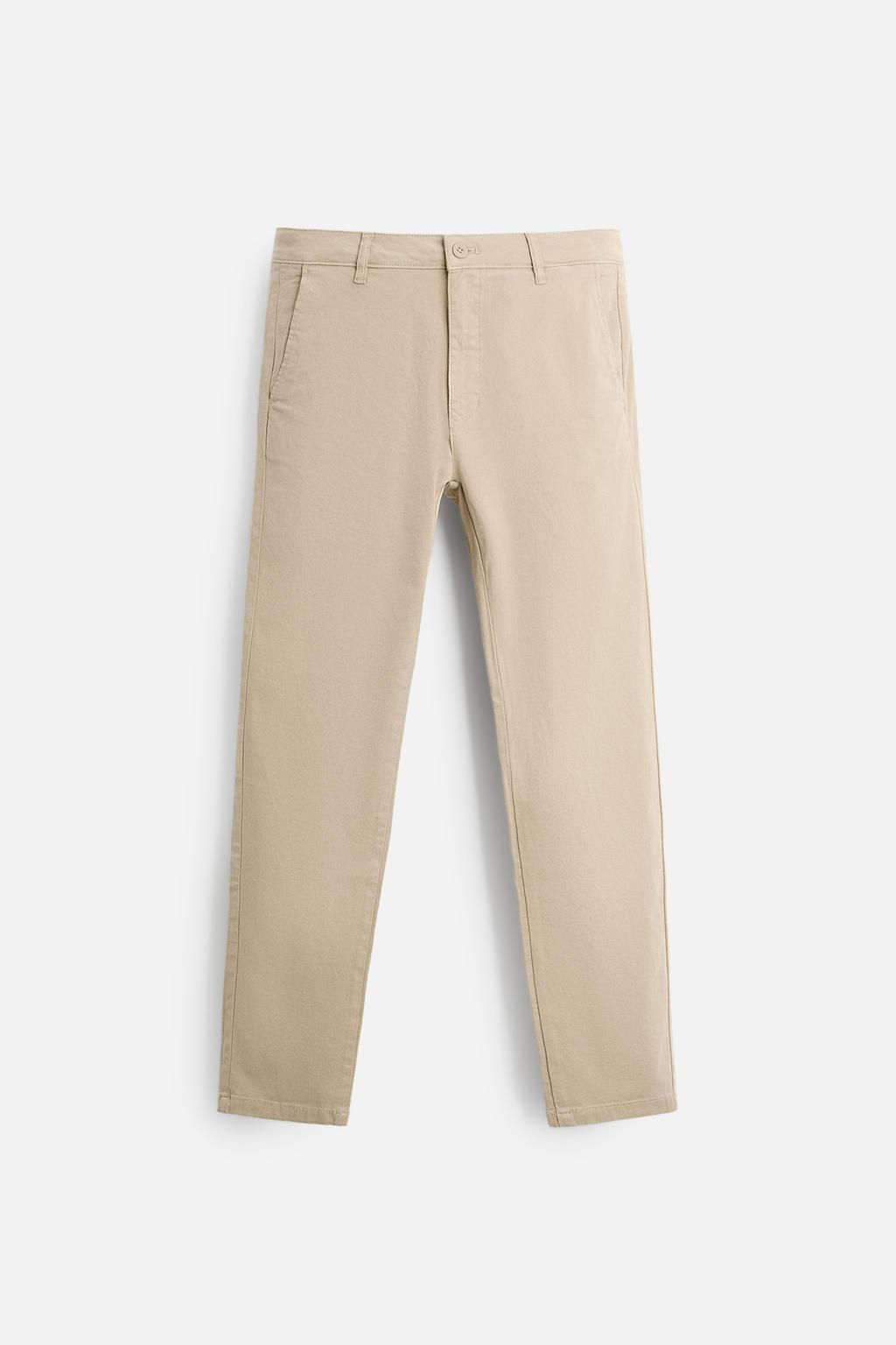 SKINNY FIT CHINO PANTOLON - Zara фото 15