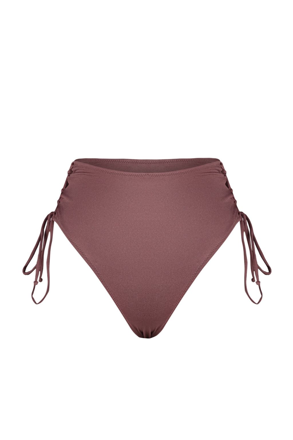 TRENDYOLMILLA Siyah Biyeli Yuksek Bel Hipster Bikini Alt? TBESS22BA0044  фото 6