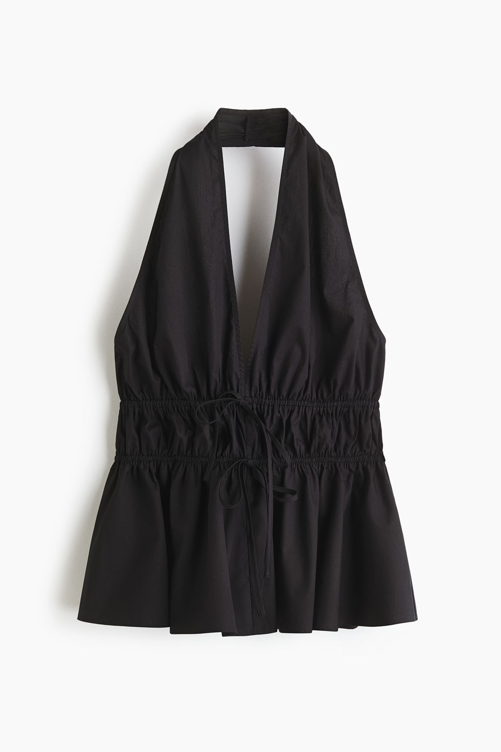 Top halter con peplum - H&m фото 3