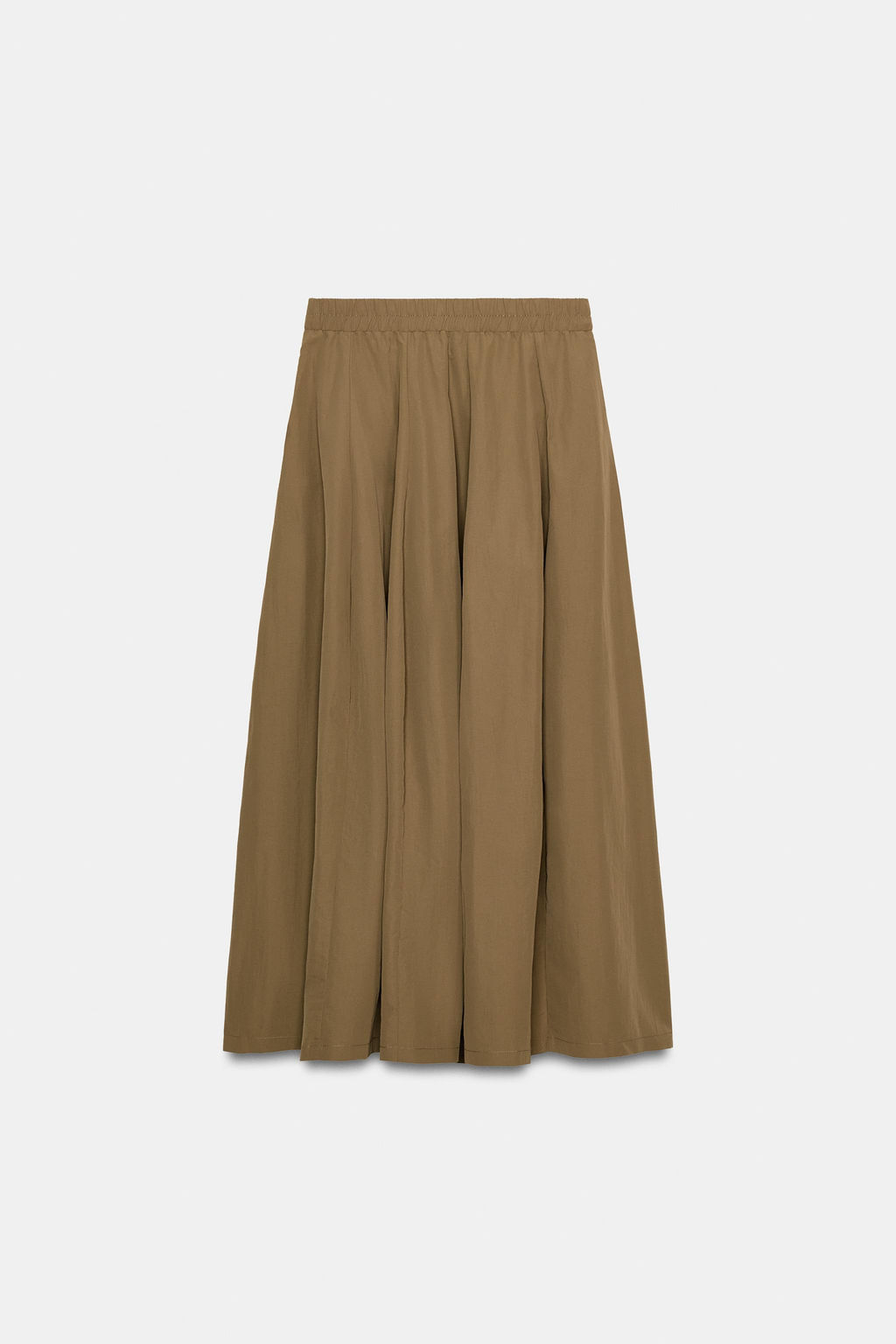 NYLON MIDI SKIRT - Zara фото 6
