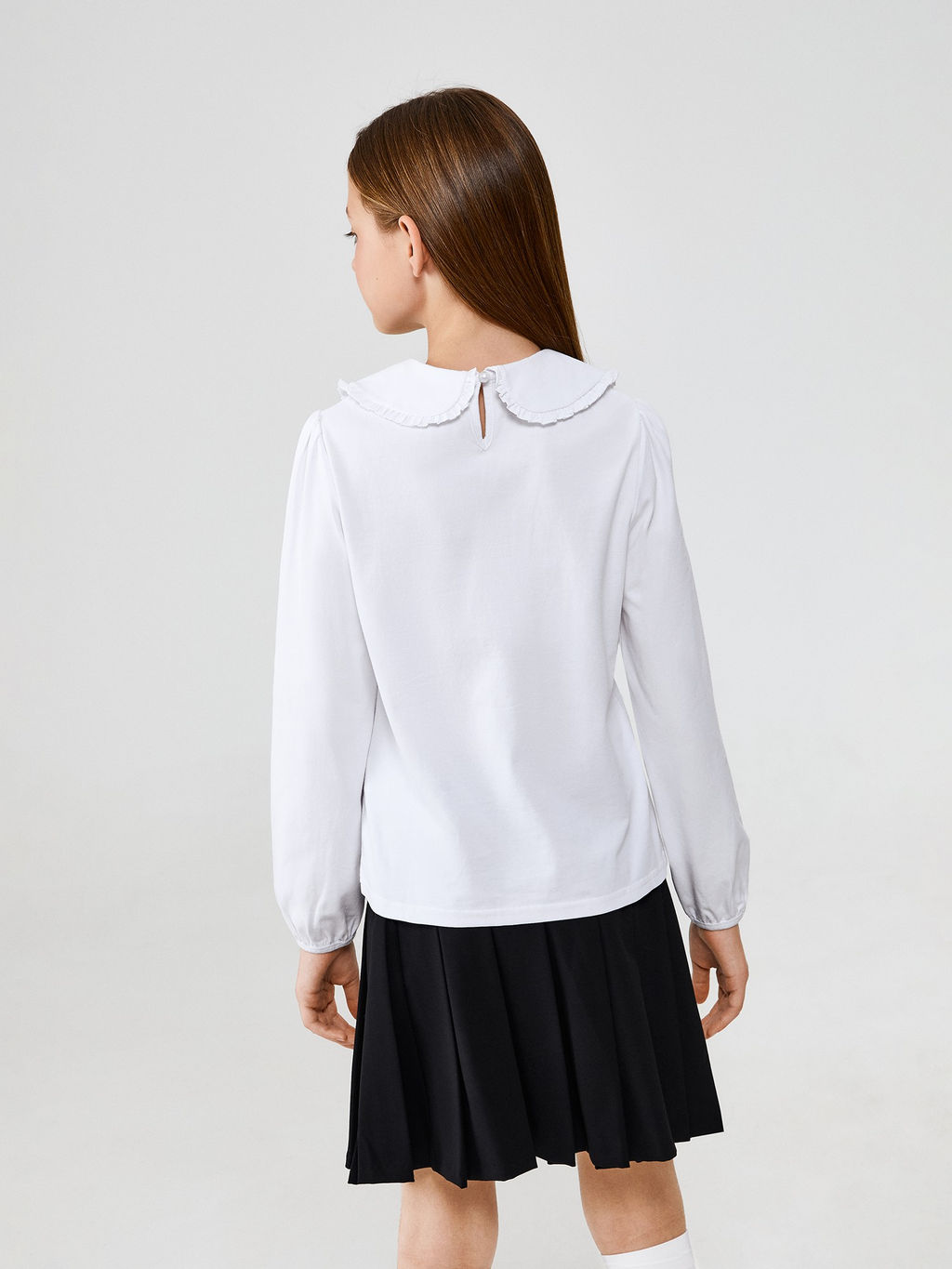 ACOOLA / Блузка детская для девочек Roberta белый фото 2