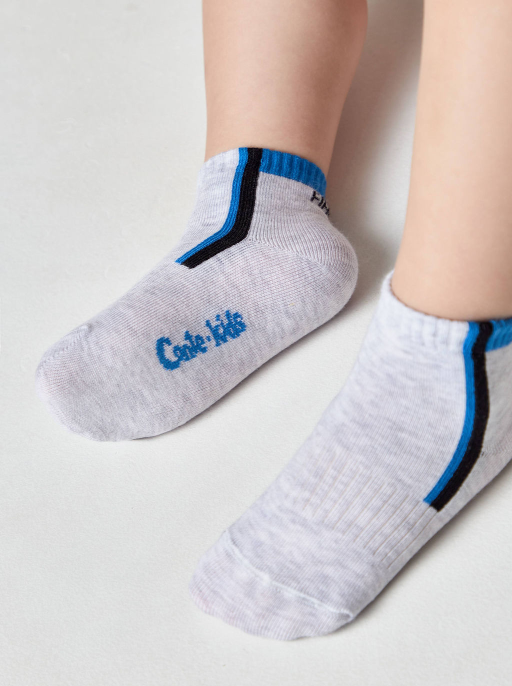 Цена за 2 пары CONTE-KIDS ACTIVE (короткие) Носки детские светло-серый