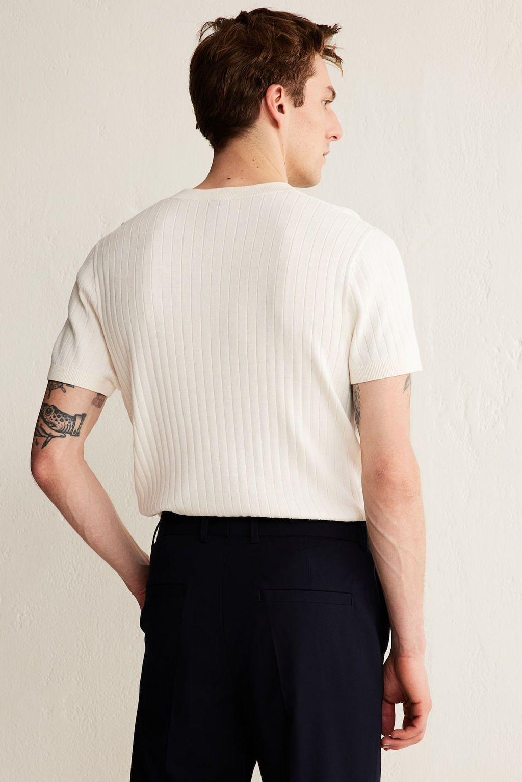 Camiseta en punto Regular Fit - H&m фото 3