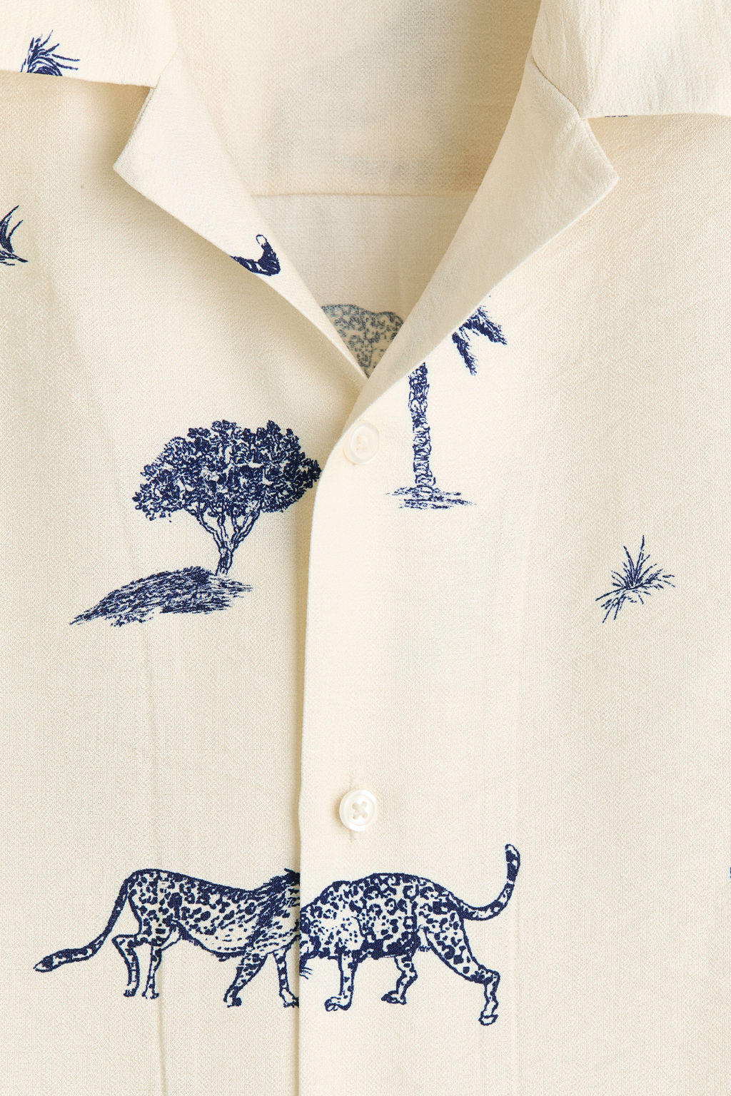 Camisa resort estampada Relaxed Fit - H&m фото 2
