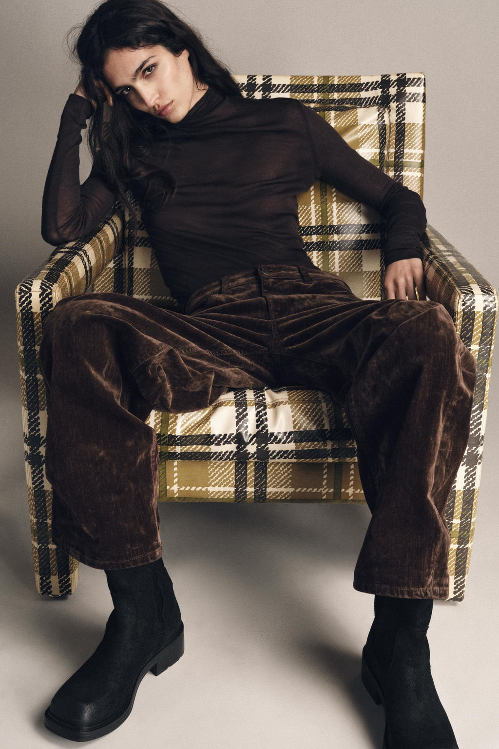 LEATHER ANKLE BOOTS WITH SQUARE TOE